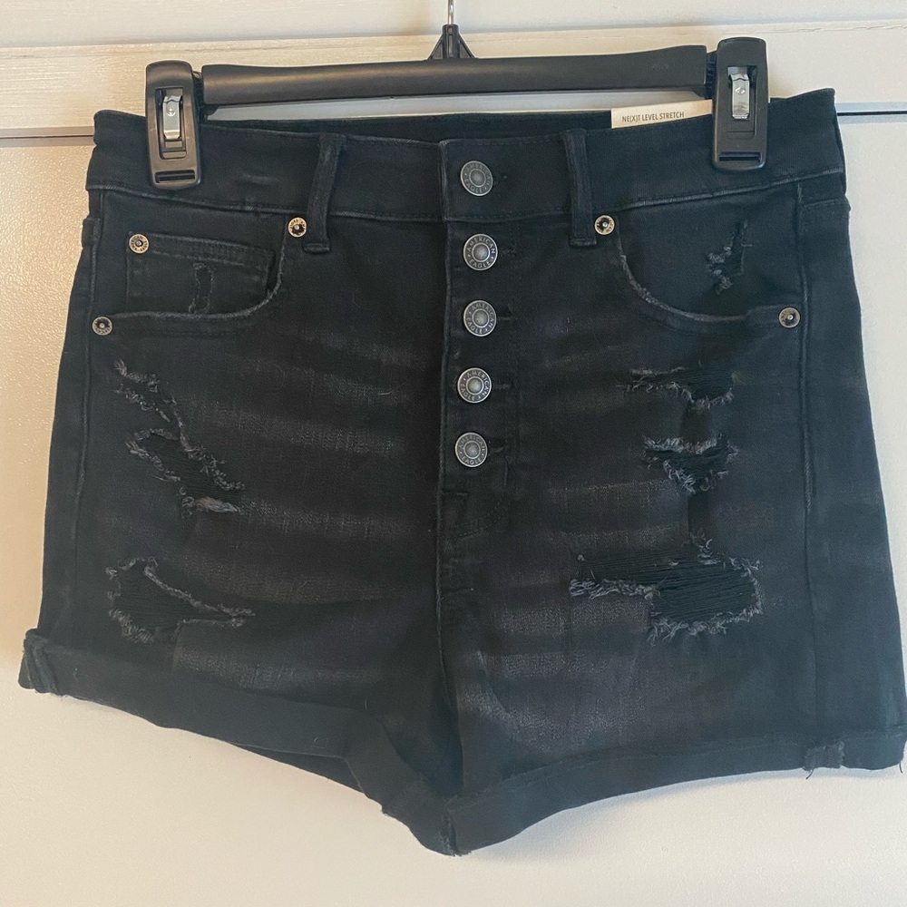 American Eagle super hi-rise shortie